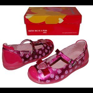 NIB Agatha Ruiz de la Prada Mary Janes, sz 31 (13.5 US)
